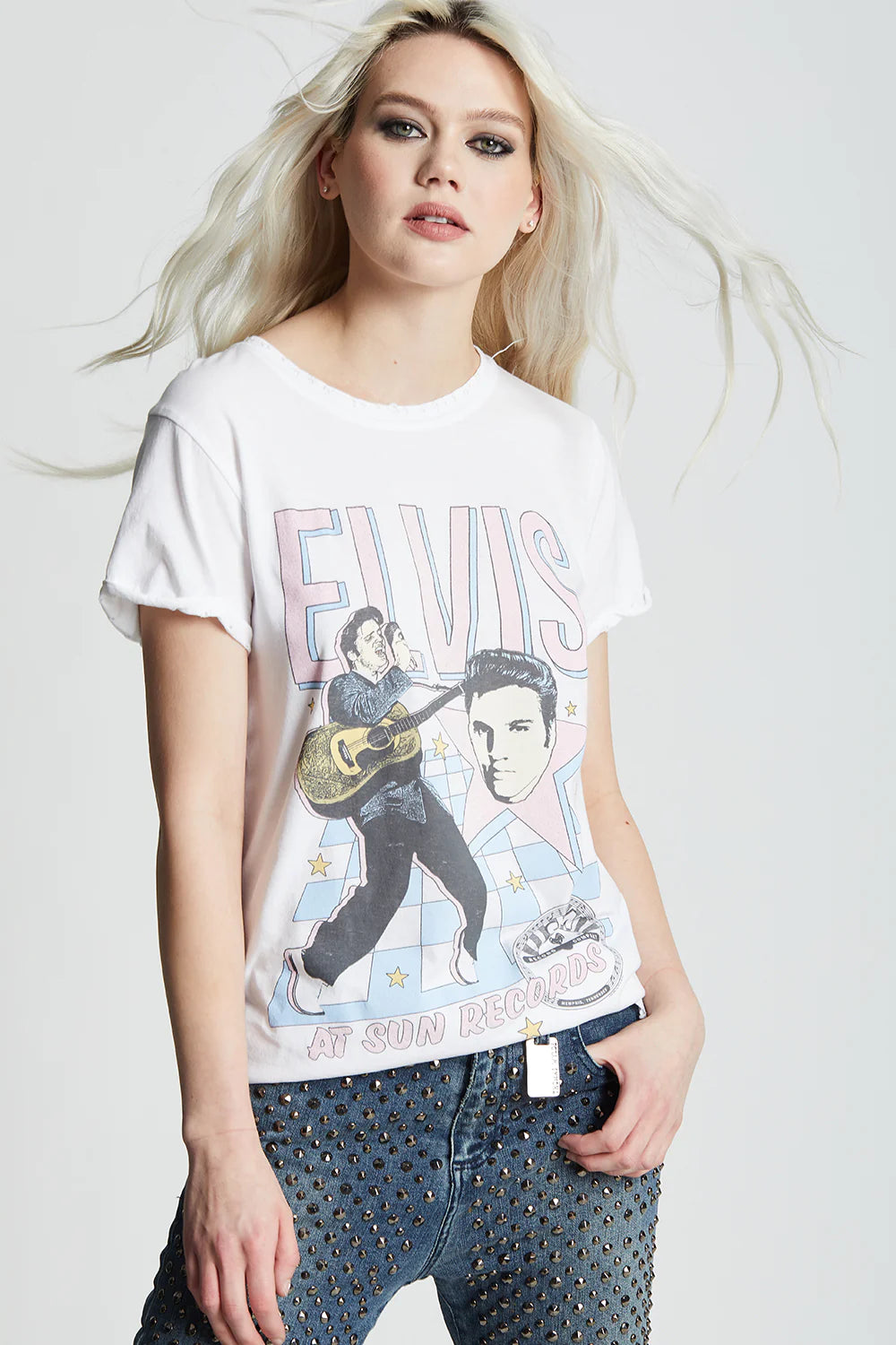 1130 Suns Record X Elvis Tee