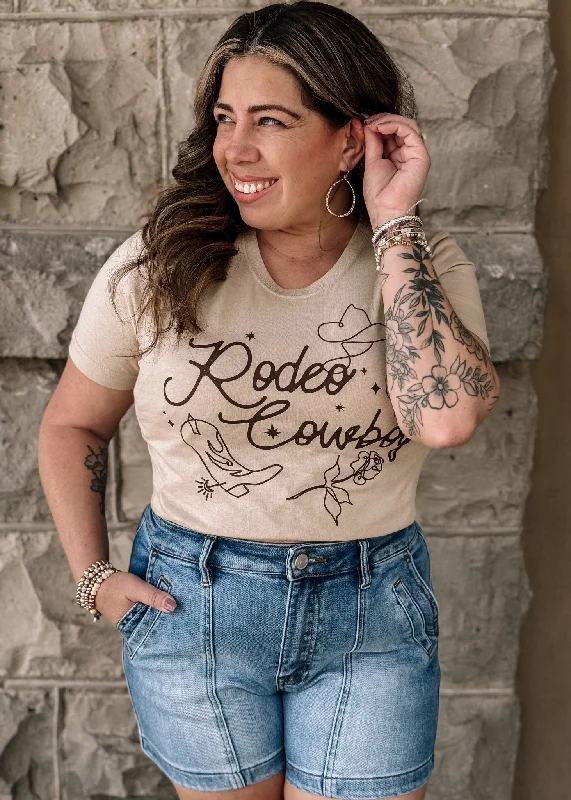 Rodeo Cowboy Cotton Graphic Tee