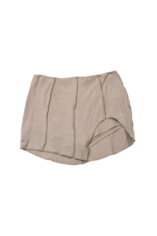 MusesOnly One - Rib Reverse Seam Skort