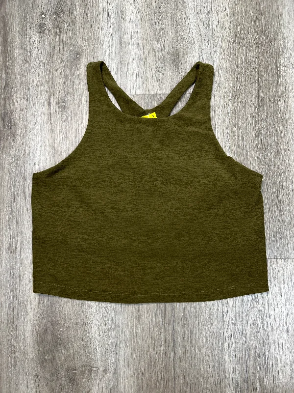 Athletic Tank Top By Beyond Yoga In Green, Size: Xl