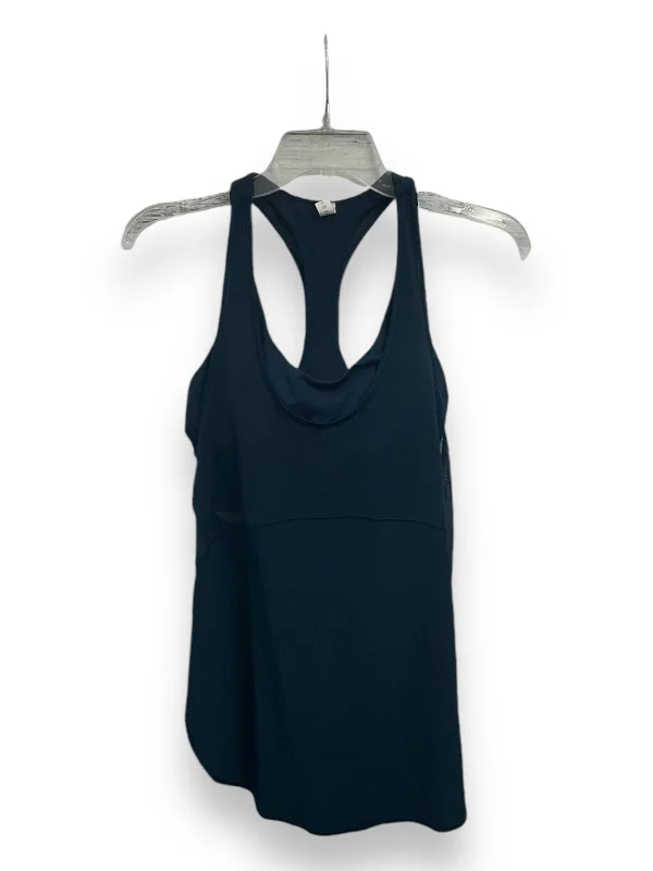 Athletic Tank Top By Lululemon In Blue, Size: 8