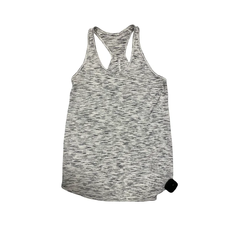 Athletic Tank Top By Lululemon In Grey, Size: 8