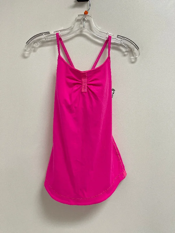 Athletic Tank Top By Lululemon In Pink, Size: S