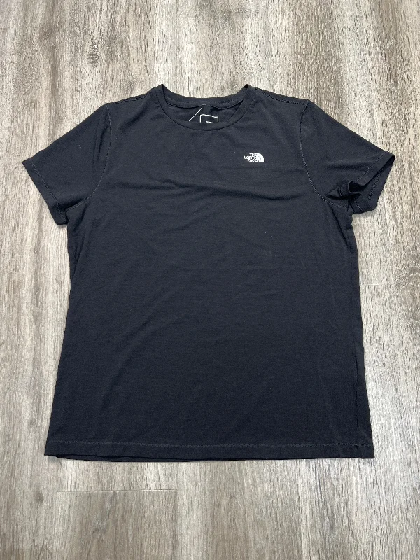 Athletic Top Short Sleeve By The North Face In Black, Size: M