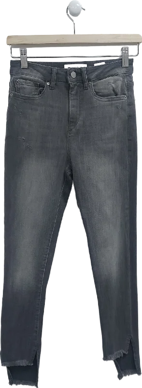 DL1961 Grey Chrissy Trimtone Skinny Jeans W24