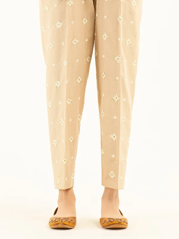 Embroidered Cambric Trousers