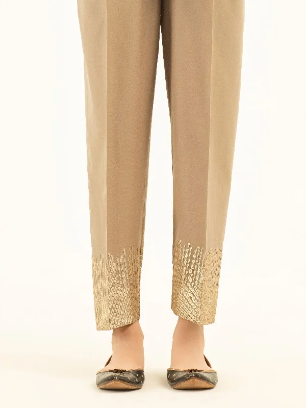 Embellished Cambric Trousers