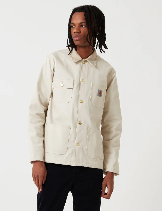 Carhartt-WIP Michigan Chore Jacket (Blanket Lined) - Oats