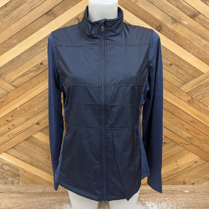 Cutter & Buck - Women's Hybrid Windbreaker Jacket - MSRP $130: Navy-women-LG