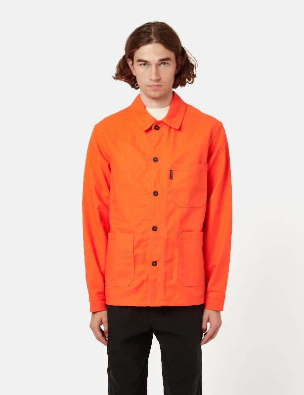 Le Laboureur Work Jacket (Cotton Twill) - Orange