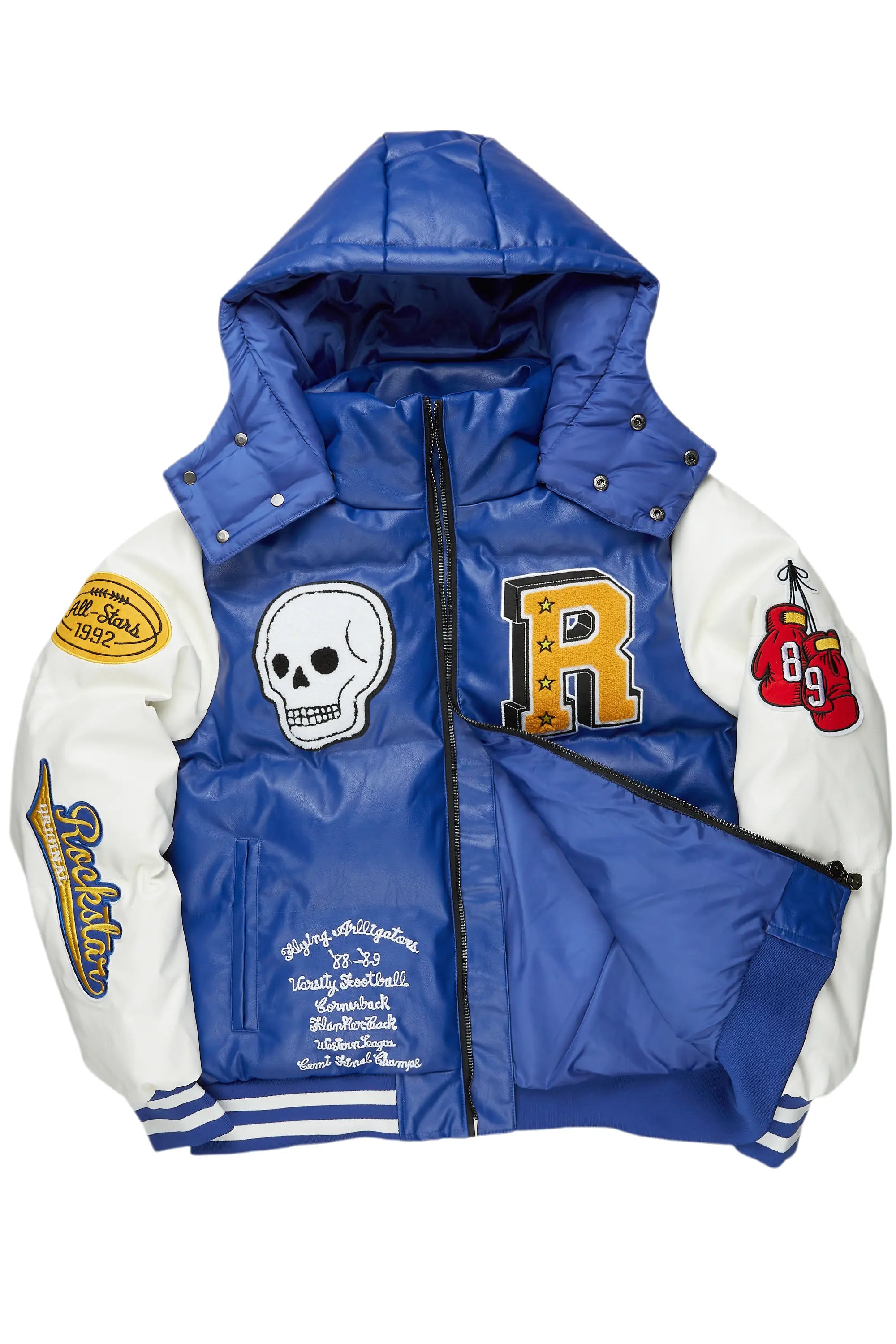 Eisen Royal Blue Puffer Jacket