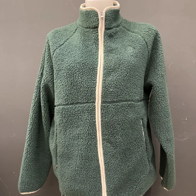 Sierra Design- Full zip Fleece- : Green -women-MD