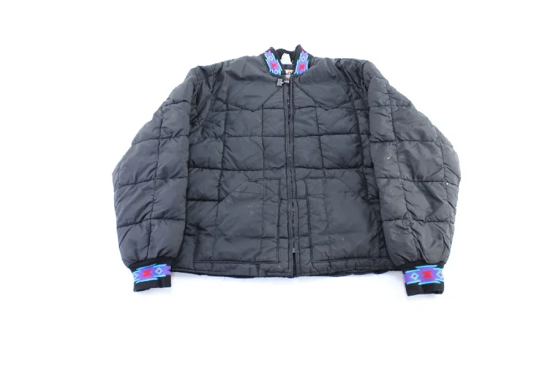 Vintage Walls Blizzard-Pruf Black Puffer Jacket