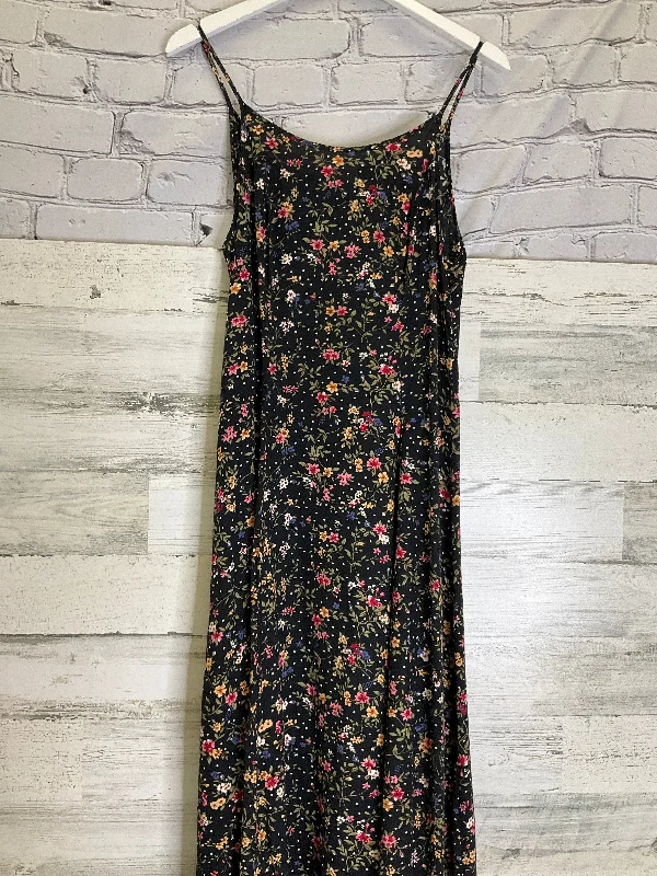 Black & Pink Dress Casual Midi Maggie Lawrence, Size Xl