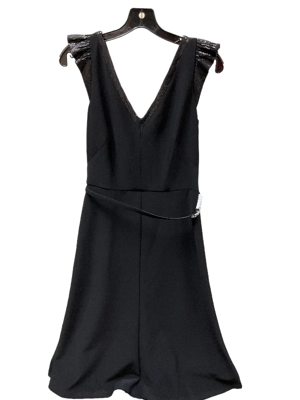 Dress Party Midi By Lauren By Ralph Lauren In Black, Size: S