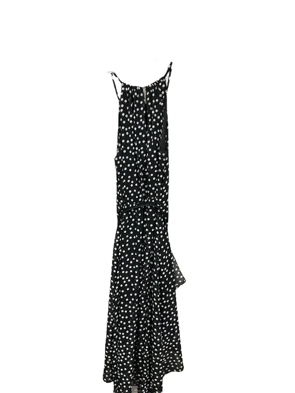 Polkadot Pattern Dress Casual Midi White House Black Market, Size Xs