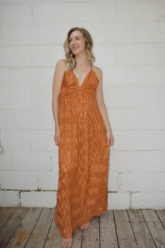 luminous maxi dress